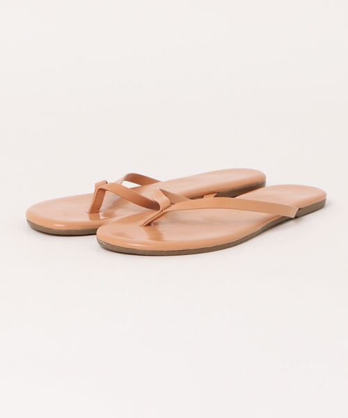 TKEES（ティキーズ）の「《Tkees》FOUNDATIONS GLOSS ティキーズ ビーチサンダル（サンダル・レディース・ブラウン系その他5/ブラウン系その他2/ベージュ/ベージュ系その他/ブラウン系その他6/ブラウン/ベージュ系その他3/ブラウン系その他7/オレンジ系その他/ブラウン系その他3/ベージュ系その他2/ピンク系その他・US5/US6/US7/US8）」の7枚目の写真