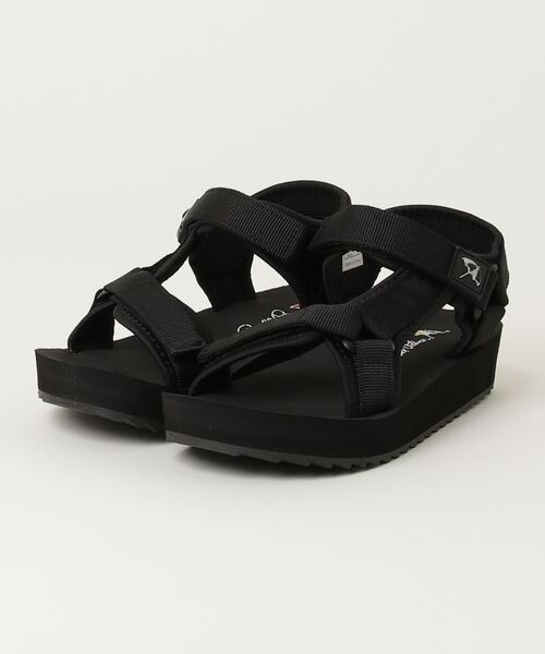 Arnold Palmer（アーノルドパーマー）の「アーノルドパーマー Arnold Palmer FOOTWEAR スポーツサンダル 5408（サンダル・レディース・ブラック/ブラック系その他・S/M/L/LL）」の2枚目の写真