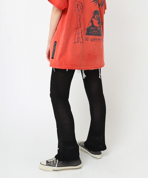 RNA（アールエヌエー）の「R4258 プチハートシアーレギンスパンツ（その他パンツ・レディース・ナチュラル/ブラック/ピンク・MEDIUM）」の8枚目の写真