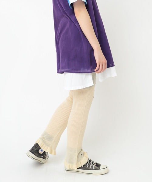 RNA（アールエヌエー）の「R4258 プチハートシアーレギンスパンツ（その他パンツ・レディース・ナチュラル/ブラック/ピンク・MEDIUM）」の17枚目の写真