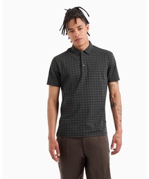 ARMANI EXCHANGE | 【A|X アルマーニ エクスチェンジ】＜オンライン限定＞オールオーバープリント　半袖ポロシャツ/REGULAR(ポロシャツ)
