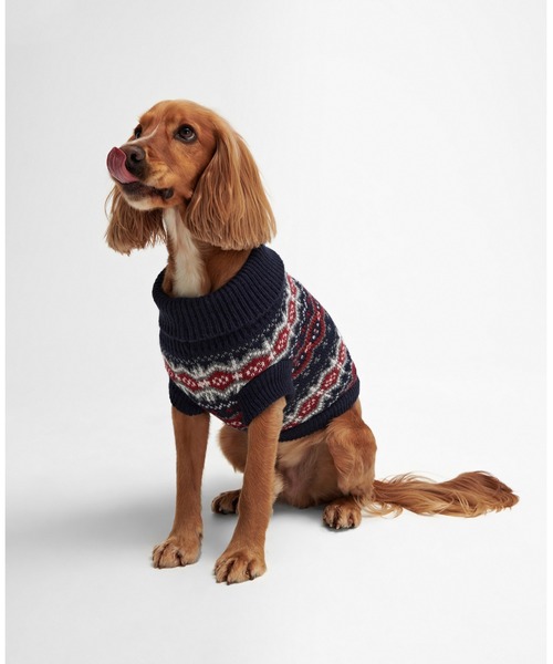 フェアアイル ドッグ ニット(ペットウェア)|Barbour フェアアイル ドッグ ニット(ペットウェア)|Barbour