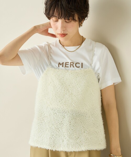 テープチュール刺繍キャミブラウス NOLLEY'S Sophi（ノーリーズソフィ）の「テープチュール刺繍