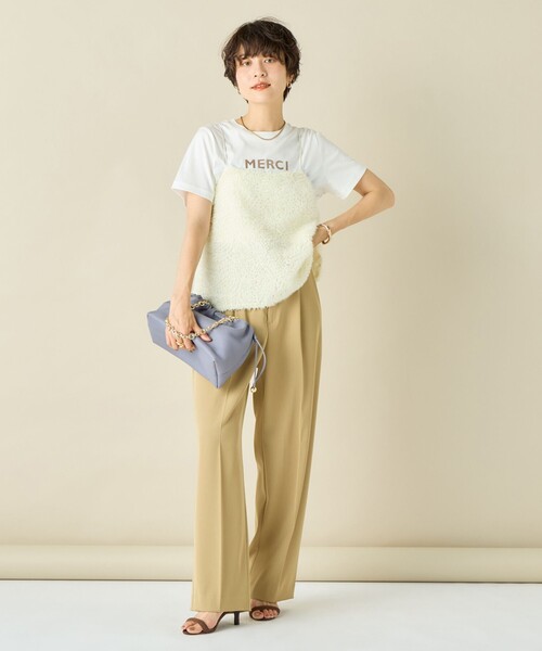 ノーリーズ テープチュール刺繍キャミソール NOLLEY'S Sophi（ノーリーズソフィ）の「テープチュール刺繍