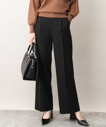 OFUON le MK | ウエストタックストレッチワイドパンツ/洗える(スラックス)