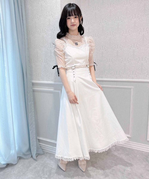 アトリエgg⭐︎ 星柄　ローラキャミワンピース アトリエgg⭐︎ 星柄 ローラキャミワンピース GG MADE IN TOKYO