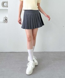 archives | ベルト付きプリーツミニスカート(スカート)