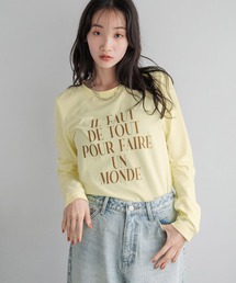 LOWRYS FARM | コンパクトプリントTLS 133782(Tシャツ/カットソー)