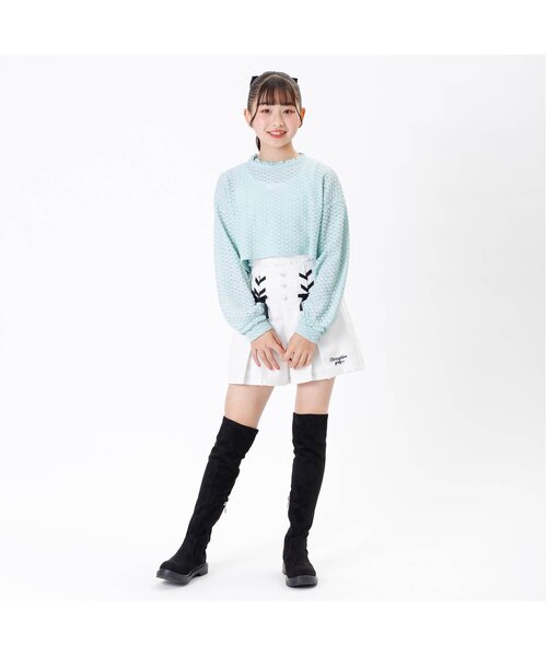 algy（アルジー）の「ポコポコタンタケトップス&タンクセット（その他トップス・キッズ・サックスブルー/ブラック/オフホワイト・SMALL/MEDIUM/X-SMALL/XX-SMALL）」の13枚目の写真