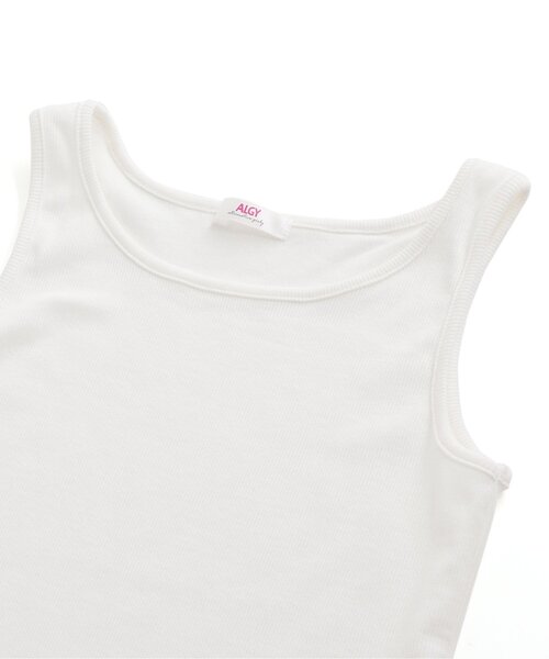 algy（アルジー）の「ポコポコタンタケトップス&タンクセット（その他トップス・キッズ・サックスブルー/ブラック/オフホワイト・SMALL/MEDIUM/X-SMALL/XX-SMALL）」の9枚目の写真