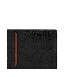 FOSSIL（フォッシル）の「フォッシル 二つ折り財布 メンズ レザー ブラック  ML4674001（コインケース）」