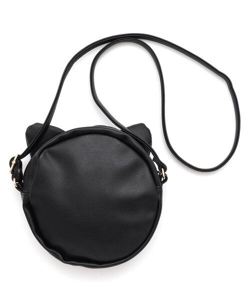 apres les cours（アプレレクール）の「ねこちゃんポシェット（ショルダーバッグ・キッズ・アイボリー/ブラック・FREE）」の16枚目の写真