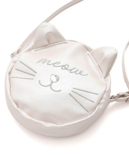apres les cours（アプレレクール）の「ねこちゃんポシェット（ショルダーバッグ・キッズ・アイボリー/ブラック・FREE）」の19枚目の写真