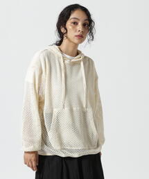 DROIT BELLO(�h���C�g�x��)��YENN /MESH LACE HOODIE�v���I�[�o�[(T�V���c/�J�b�g�\�[)