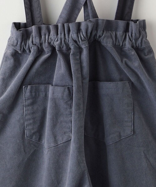 SHIPS（シップス）の「SHIPS KIDS:140～150cm / コーデュロイ ストラップ ワイド パンツ（その他パンツ・キッズ・ライトブルー/アイボリー・150/140）」の6枚目の写真