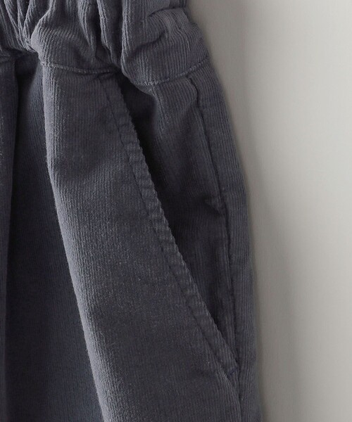 SHIPS（シップス）の「SHIPS KIDS:140～150cm / コーデュロイ ストラップ ワイド パンツ（その他パンツ・キッズ・ライトブルー/アイボリー・150/140）」の7枚目の写真