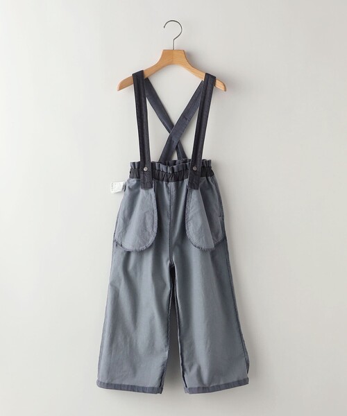 SHIPS（シップス）の「SHIPS KIDS:140～150cm / コーデュロイ ストラップ ワイド パンツ（その他パンツ・キッズ・ライトブルー/アイボリー・150/140）」の9枚目の写真