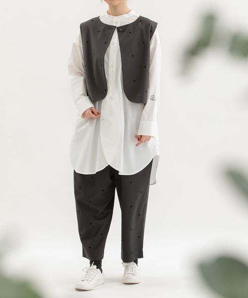 nop de nod（ノップドゥノッド）の「polkaフロック2wayベスト（ベスト