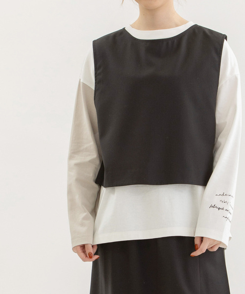 nop de nod（ノップドゥノッド）の「polkaフロック2wayベスト（ベスト