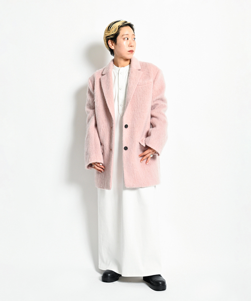 CITYSHOP(シティーショップ)の「RIB CUT DRESS:ワンピース(ワンピース・レディース・ホワイト/ブラック・36/38)」の4枚目の写真