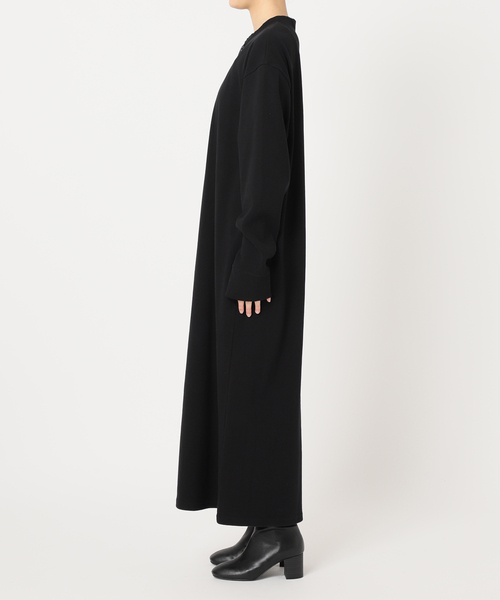CITYSHOP(シティーショップ)の「RIB CUT DRESS:ワンピース(ワンピース・レディース・ホワイト/ブラック・36/38)」の6枚目の写真