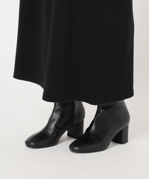 CITYSHOP(シティーショップ)の「RIB CUT DRESS:ワンピース(ワンピース・レディース・ホワイト/ブラック・36/38)」の12枚目の写真