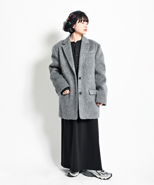 CITYSHOP(シティーショップ)の「RIB CUT DRESS:ワンピース(ワンピース・レディース・ホワイト/ブラック・36/38)」の20枚目の写真