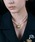 IRIS47�i�C���X�t�H�[�Z�u���j�́u�yIRIS47�zswitch pearl necklace/ �X�C�b�` �p�[�� �l�b�N���X�i�l�b�N���X�j�v�b�z���C�g×�S�[���h