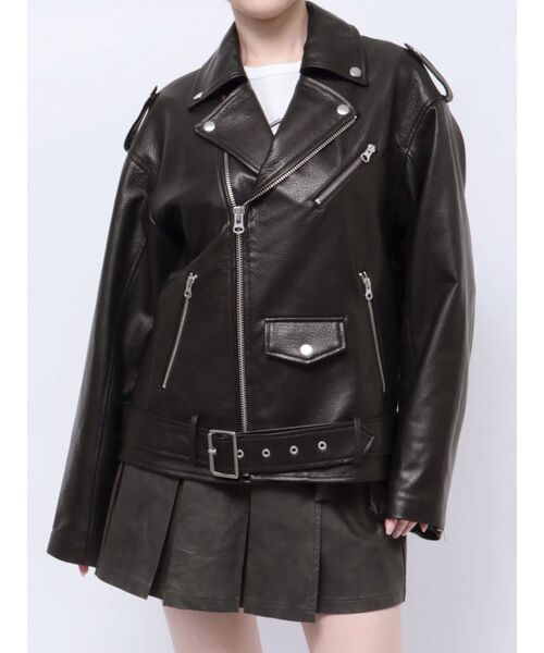 PosTokyo】real leather riders（ライダースジャケット