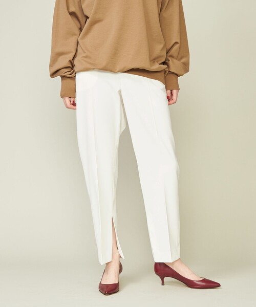 conte（コンテ）の「＜conte＞スリット テーパードパンツ（その他