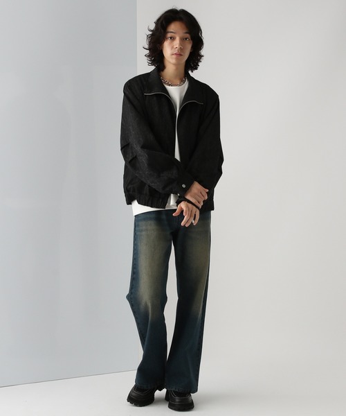 HARE（ハレ）の「【SET UP対応】コンパクトスタンドブルゾン(HARE)（ブルゾン・メンズ・グレー/ブラック/ブラック系その他・SMALL/MEDIUM）」の21枚目の写真