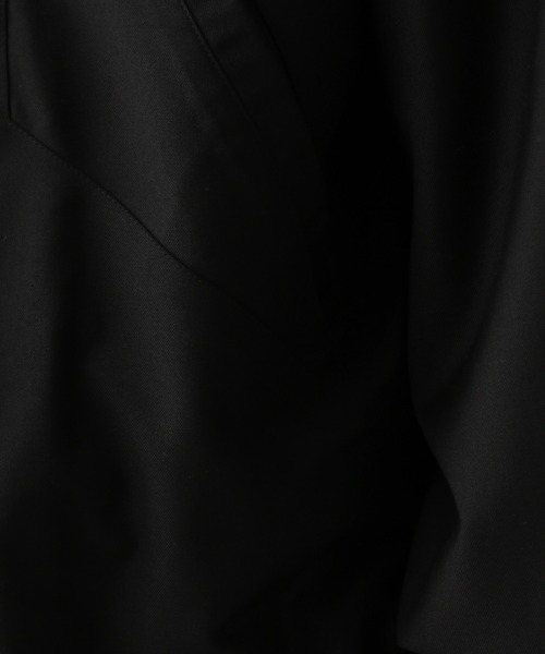 HARE（ハレ）の「【SET UP対応】コンパクトスタンドブルゾン(HARE)（ブルゾン・メンズ・グレー/ブラック/ブラック系その他・SMALL/MEDIUM）」の7枚目の写真