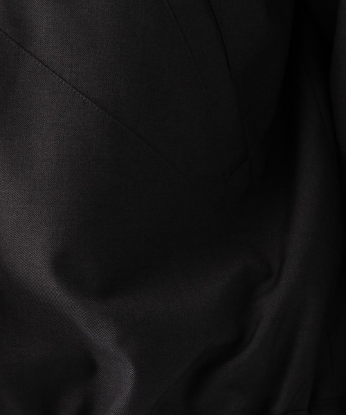 HARE（ハレ）の「【SET UP対応】コンパクトスタンドブルゾン(HARE)（ブルゾン・メンズ・グレー/ブラック/ブラック系その他・SMALL/MEDIUM）」の6枚目の写真