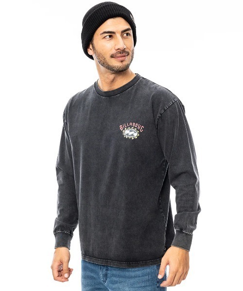BILLABONG（ビラボン）の「BILLABONG メンズ HERITAGE ロンＴ 【2024年秋冬モデル】/ビラボンバックプリント長袖ロンT（Tシャツ/カットソー・メンズ・ブラック/オフホワイト/ブラック系その他/ホワイト系その他・MEDIUM/LARGE/X-LARGE）」の16枚目の写真