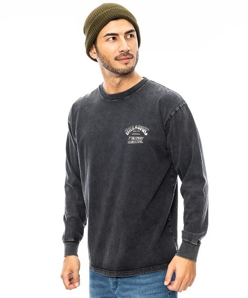 BILLABONG（ビラボン）の「BILLABONG メンズ HERITAGE ロンＴ 【2024年秋冬モデル】/ビラボンバックプリント長袖ロンT（Tシャツ/カットソー・メンズ・ブラック/オフホワイト/ブラック系その他/ホワイト系その他・MEDIUM/LARGE/X-LARGE）」の13枚目の写真