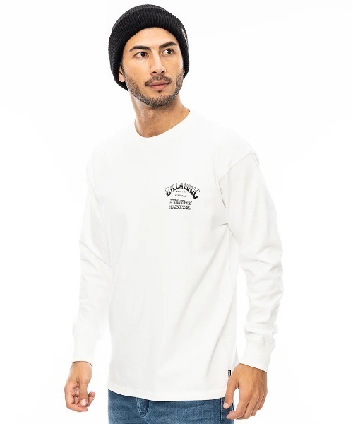 BILLABONG（ビラボン）の「BILLABONG メンズ HERITAGE ロンＴ 【2024年秋冬モデル】/ビラボンバックプリント長袖ロンT（Tシャツ/カットソー・メンズ・ブラック/オフホワイト/ブラック系その他/ホワイト系その他・MEDIUM/LARGE/X-LARGE）」の6枚目の写真