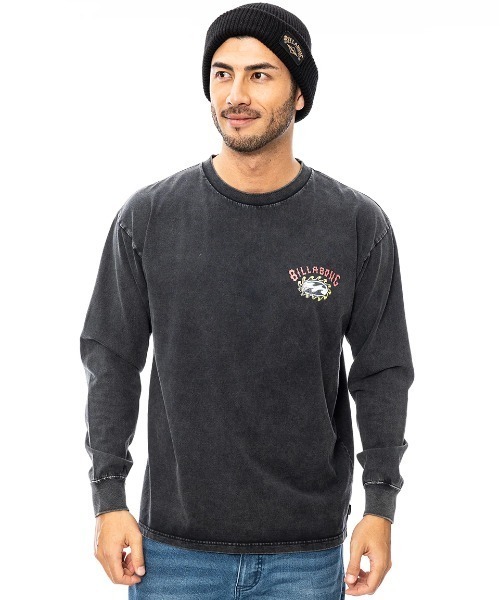 BILLABONG（ビラボン）の「BILLABONG メンズ HERITAGE ロンＴ 【2024年秋冬モデル】/ビラボンバックプリント長袖ロンT（Tシャツ/カットソー・メンズ・ブラック/オフホワイト/ブラック系その他/ホワイト系その他・MEDIUM/LARGE/X-LARGE）」の15枚目の写真
