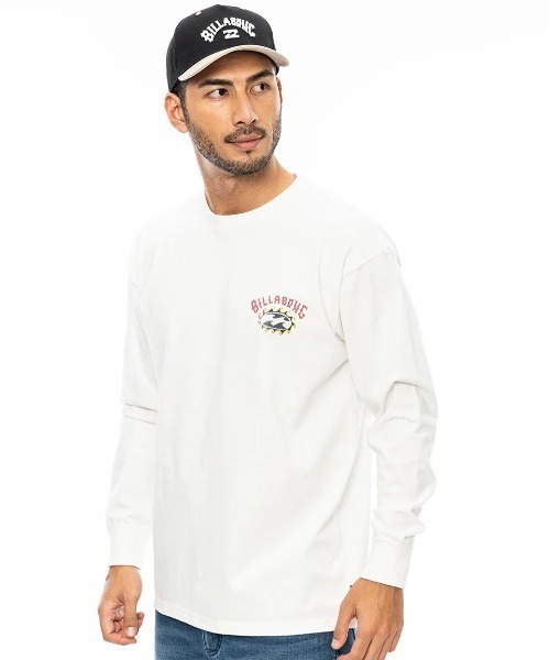 BILLABONG（ビラボン）の「BILLABONG メンズ HERITAGE ロンＴ 【2024年秋冬モデル】/ビラボンバックプリント長袖ロンT（Tシャツ/カットソー・メンズ・ブラック/オフホワイト/ブラック系その他/ホワイト系その他・MEDIUM/LARGE/X-LARGE）」の10枚目の写真