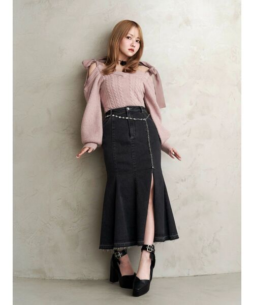 EATME（イートミー）の「ビジューチェーンベルト（ベルト・レディース・シルバー・FREE）」の7枚目の写真