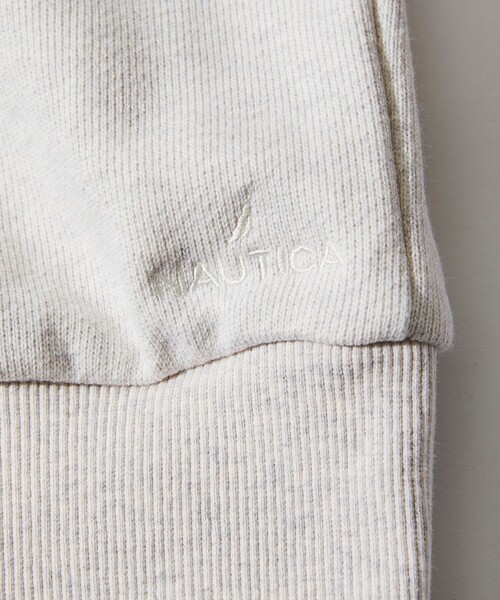 NAUTICA(ノーティカ)の「NAUTICA/ノーティカ Felt Patch Arch Logo Crewneck Sweatshirt/フェルトパッチ アーチロゴ クルーネックスウェット(スウェット・メンズ・アッシュグレー/ブラック/ネイビー/パープル・X-LARGE/LARGE/MEDIUM/SMALL)」の15枚目の写真