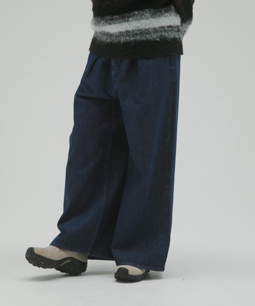 EKAL(エカル)の「バギータックデニム(デニムパンツ・レディース・ブルー系その他/ワンウォッシュ・SMALL/MEDIUM)」の13枚目の写真