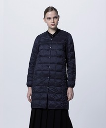 【TAION(タイオン)】〈ウィメンズ〉ベーシック Vネックボタン ロングダウンジャケット
