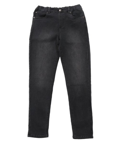 GLAZOS（グラソス）の「【大人向けサイズあり】ストレッチ裏起毛デニム・スリムパンツ（デニムパンツ・キッズ・ライトブルー/ブラック/インディゴブルー・140cm/150cm/160cm/170cm）」の2枚目の写真