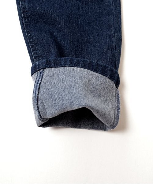 GLAZOS（グラソス）の「【大人向けサイズあり】ストレッチ裏起毛デニム・スリムパンツ（デニムパンツ・キッズ・ライトブルー/ブラック/インディゴブルー・140cm/150cm/160cm/170cm）」の12枚目の写真
