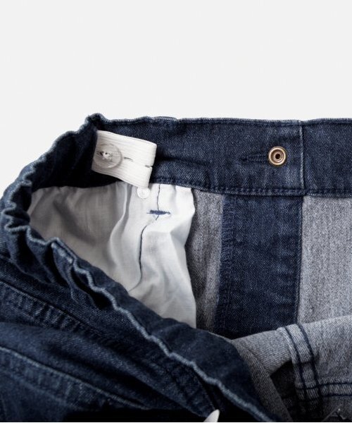 GLAZOS（グラソス）の「【大人向けサイズあり】ストレッチ裏起毛デニム・スリムパンツ（デニムパンツ・キッズ・ライトブルー/ブラック/インディゴブルー・140cm/150cm/160cm/170cm）」の4枚目の写真