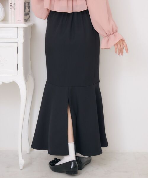 ems excite（エムズエキサイト）の「バックスリットマーメイドSK（スカート・レディース・ブラウン系その他/ブラック/ライトグレー・FREE）」の19枚目の写真