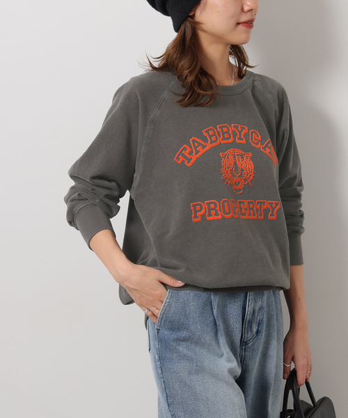 MIXTA（ミクスタ）の「別注【MIXTA/ミクスタ】*RELUME C/N SWEAT：スウェット（スウェット・レディース・ブラック系その他/ホワイト/キャメル・FREE）」の13枚目の写真