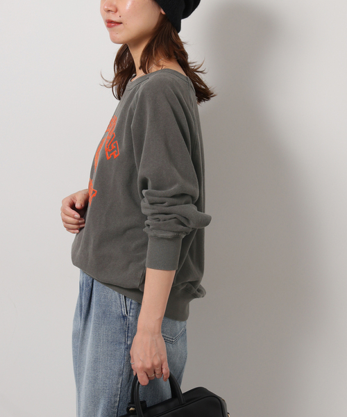 MIXTA（ミクスタ）の「別注【MIXTA/ミクスタ】*RELUME C/N SWEAT：スウェット（スウェット・レディース・ブラック系その他/ホワイト/キャメル・FREE）」の14枚目の写真