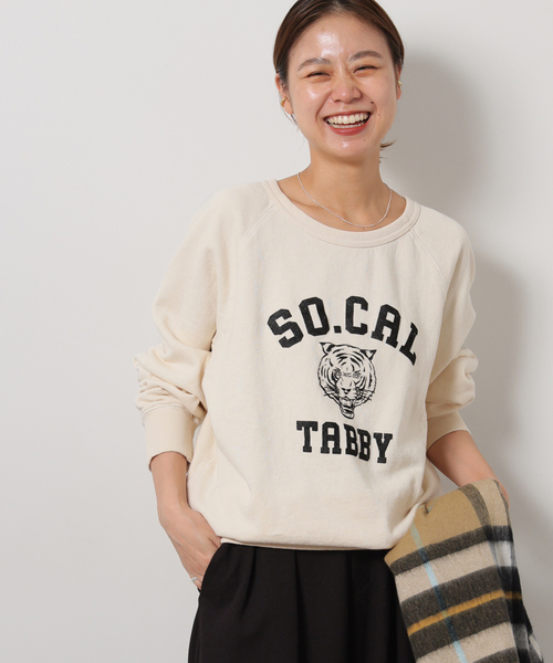 MIXTA（ミクスタ）の「別注【MIXTA/ミクスタ】*RELUME C/N SWEAT：スウェット（スウェット・レディース・ブラック系その他/ホワイト/キャメル・FREE）」の20枚目の写真