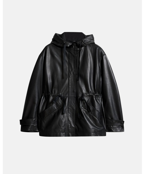 Allsaints オールセインツ　黒　ブラウン　レザー　ジャケット　アウター レザー | オールセインツ 公式オンラインストア